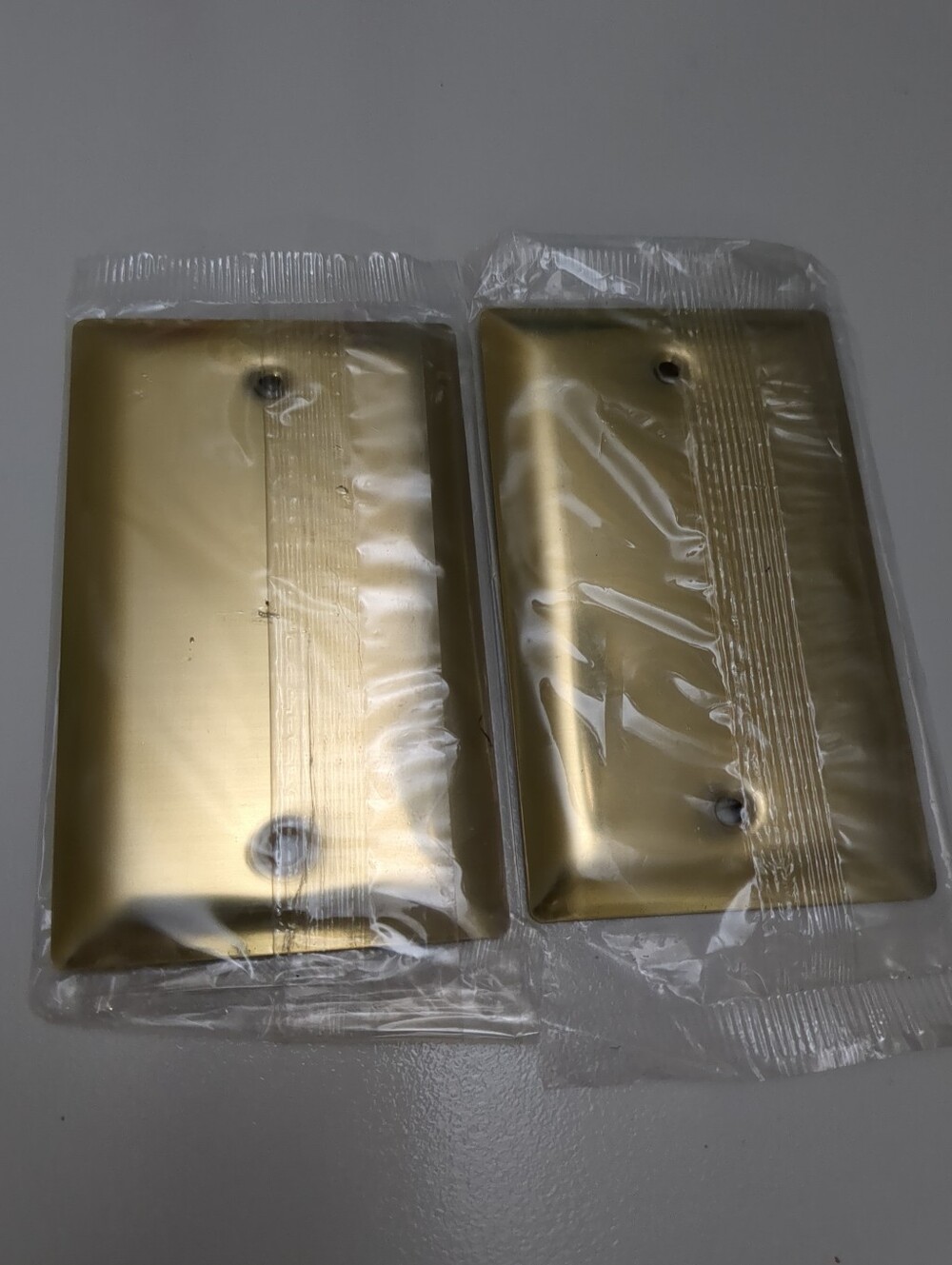 Baldwin Polished Brass Classic Outlet Box Cover Switch Plate